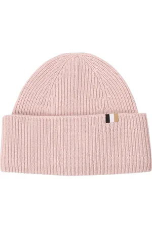 HUGO BOSS Damska czapka Laura_hat, jasnoróżowa