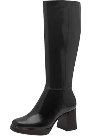 Tamaris Damskie buty 1-25533-43 do kolan, czarne, 41 EU, , 41 EU