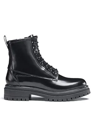 HUGO BOSS Buty damskie Alpha Bootie-c Combat Boots, Czarny czarny 001, 41 EU