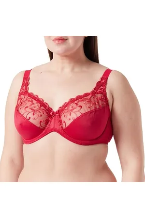 Playtex Biustonosz damski z mikrofibry na fiszbinach - Essential Elegance Haft x1, , 80B
