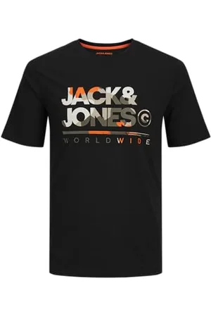 JACK & JONES Jjluke tee SS Crew Neck Mni koszulka dziecięca, Kolor czarny, 104