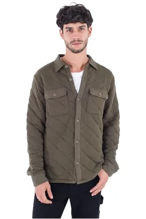 Hurley Koszula męska z długim rękawem - Santa Cruz Quilted Fleece, , S