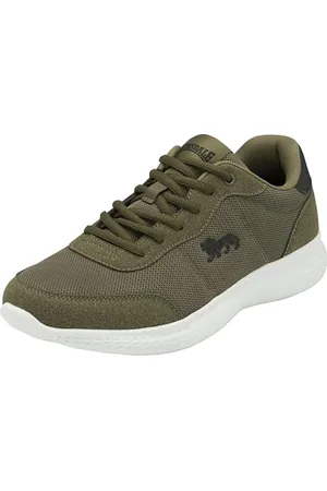 Lonsdale London Kinross męskie buty do biegania po ulicy, khaki/czarne, 42 UK, , 44.5 EU