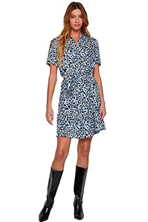 VILA VIPAYA S/S Shirt Dress/SU - NOOS, , 44