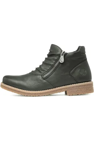 Rieker Damskie sztyblety 73553, zielone, rozmiar 37 EU, , 37 EU
