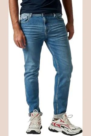 Kaporal 5 Al, spodnie, model DOKER, Fripe, męskie, krój slim fit, rozmiar 33L32, , 33W / 32L