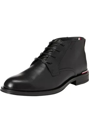 Tommy Hilfiger Męskie buty CORE RWB Hilfiger LTH L (FM0FM04804) niskie, czarne (czarne), 46 EU, , 46 EU