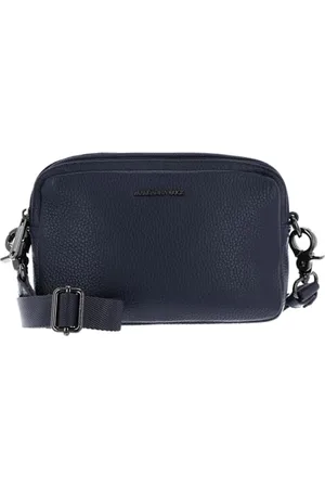 Mandarina Duck MELLOW LEATHER POKÓJ BAG Kobieta, DRESS BLUE