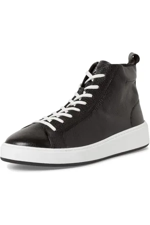 Marco Tozzi Męskie buty sportowe Guido Maria Kretschmer, skórzane, 2-15202-42 Oxford, czarne/białe, 42 EU, , 42 EU
