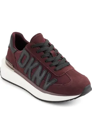 DKNY Damskie buty sportowe Arlan Lace-Up, czerwone, 40 EU, , 40 EU