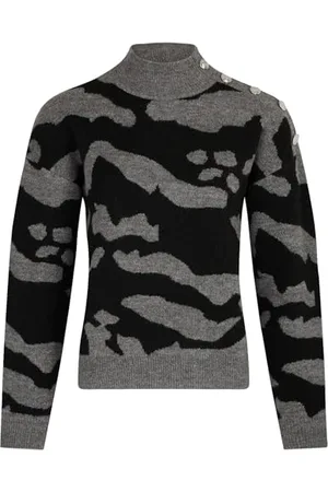 Morgan Dwukolorowy sweter, , M