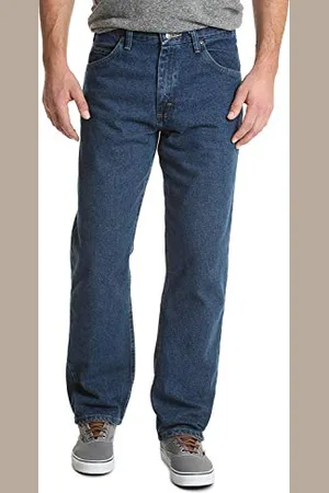 Wrangler Authentics Męskie autentyczne dżinsy Big & Tall Classic Relaxed Fit, , 34W / 32L