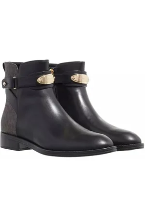 Michael Kors Darcy Flat Bootie, Botki Damskie, Czarny/Brązowy, 42 EU, , 42 EU