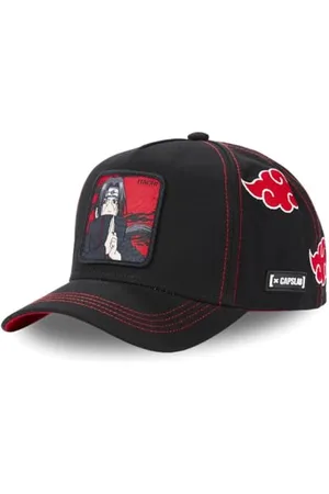 Capslab Itachi Naruto Czarny Regulowana Czapka z Snapback - One-Size