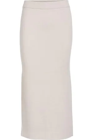 Object OBJREYNARD HW KNIT SKIRT NOOS, , XL
