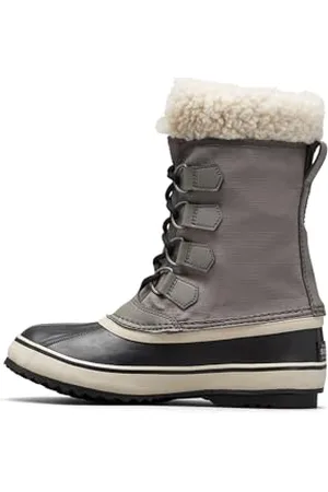 sorel Winter Carnival Boot WP Damskie botki wodoodporne, szary (Quarry, Black), 40 EU