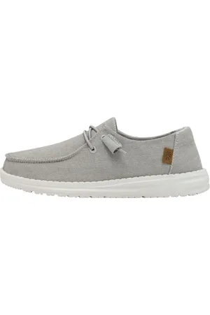 Hey dude Wendy - damskie buty na co dzień - styl mokasynów - lekki komfort - ergonomiczna wkładka z pianki z pamięcią kształtu - zaprojektowane we Włoszech i Kalifornii, , 36 EU