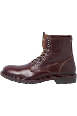 JACK & JONES JACK&JONES JFWTANNER Leather Boot męskie sztyblety, , 41 EU