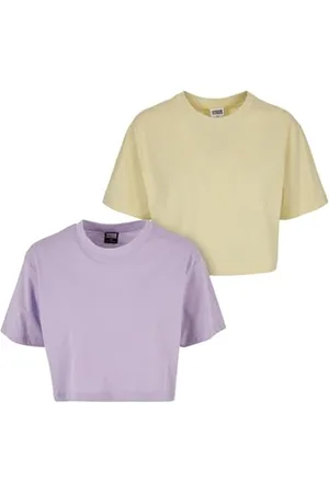 Urban classics Damska koszulka oversize, 2 sztuki, , XXL