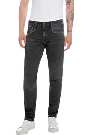 Replay Dżinsy męskie Hyperflex Anbass Slim Fit z gumką, , 27W / 32L