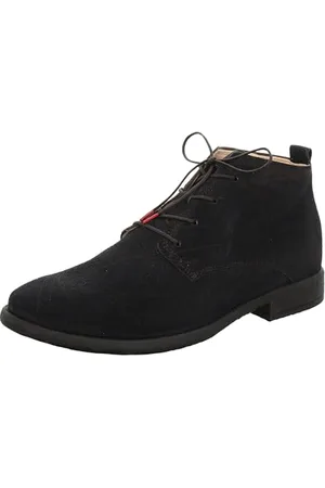 Think! Męskie buty CIVITA_3-00024 ze zrównoważonej skóry wyściełane, 8010 granatowe, 42,5 EU