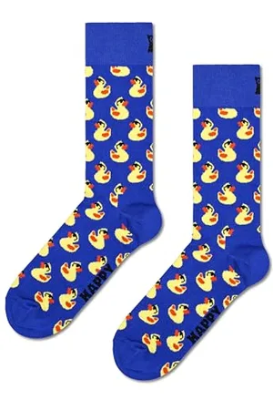 Happy Socks Zabawne skarpetki w kaczki - skarpetki z bawełny organicznej dla mężczyzn i kobiet