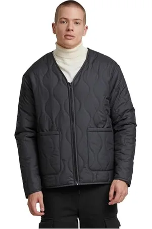 Urban classics Kurtka męska, wyściełana, pikowana kurtka dla mężczyzn, kurtka przejściowa, luźny krój, rozmiary S-5XL, , L