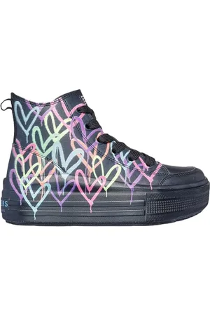 Skechers Hyperlift botki, czarne/wielokolorowe, 32 EU, , 13 UK Child