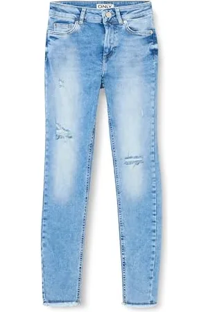 ONLY Onlblush Mw des Rw DNM Ana Skinny-fit dżinsy damskie, , S x 30L