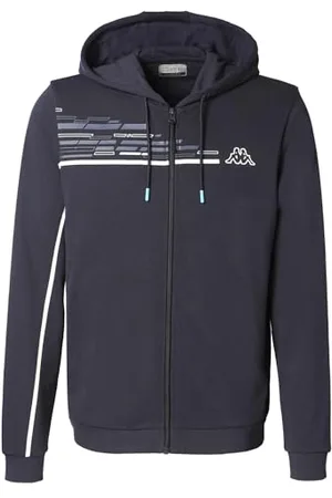 Kappa Męska bluza Gadios Graphik, niebieska, M