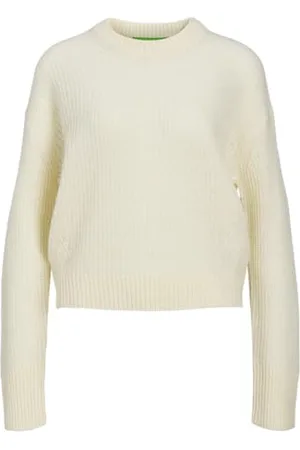 JACK & JONES Jxember Fluffy Crew Neck Knit Noos, , S