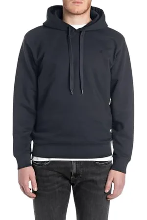 Replay Męska bluza z kapturem Basic, , L