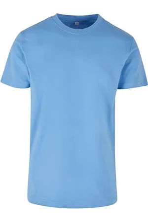 Build Your Brand Męski T-shirt z okrągłym dekoltem, basic, dla mężczyzn, krój regularny, bawełna, , XL