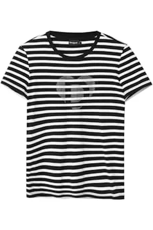 Desigual TS_Daisy, 1004 Blanco LINO, XS, , XS