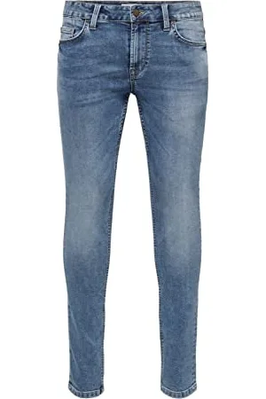 Only & Sons Onsloom Life Slim Blue Jog Pk 8653 Noos Spodnie Mężczyźni, , 33W / 32L