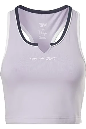 Reebok Damski biustonosz sportowy, fioletowy Oasis, XS