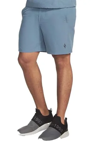 Skechers Męski splot typu Go Walk gładki pas w talii ruch Ii krótki, , S