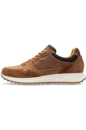 ARA Męskie buty sportowe Moreno-GTX sneakersy, koniak, moro, kasztan, 40 EU szerokie, , 40 EU Weit