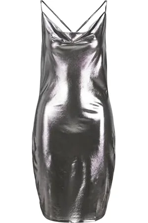 JACK & JONES Jxdin Strap Shine Dress JRS, , S