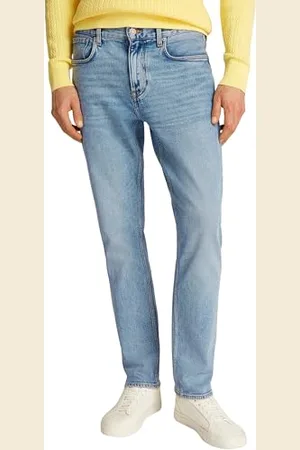 Tommy Hilfiger Męski regularny Mercer STR Reef Indigo MW0MW37819 prosty, denim, 31W / 30L, , 31W / 30L