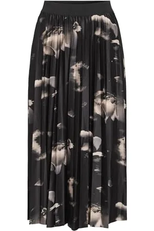 VILA Vinitban Print Midi Skirt - Noos, , XXL