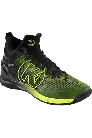 Kempa Unisex Attack Mid buty sportowe, czarne/fluorescencyjne, rozmiar 49, , 49 EU