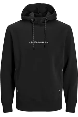 JACK & JONES Jjtree Sweat Hood Pls męska bluza z kapturem, , 6XL duże rozmiary