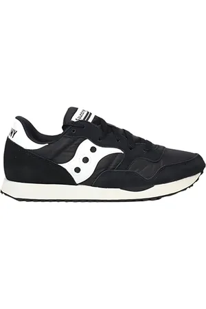 Saucony Damskie sneakersy DXN w stylu vintage, czarne, 8 UK, , 42 EU