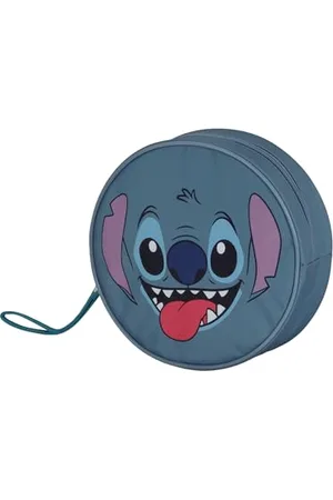 Disney Lilo i Stitch Face -Kosmetyczka Jumbo, Niebieska, 21 x 23 cm