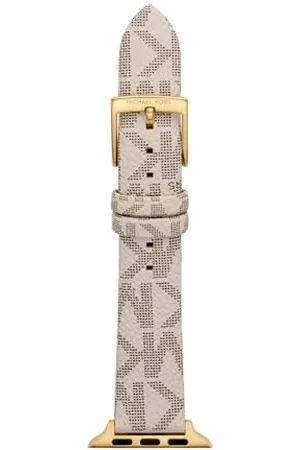 Michael Kors Damski pasek do zegarka Apple Watch 18 mm PVC, MKS8071E, , Jeden rozmiar, Casual