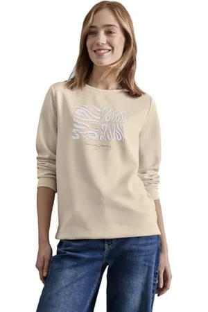 Street one Silk Look Shirt w.partprint, , 44