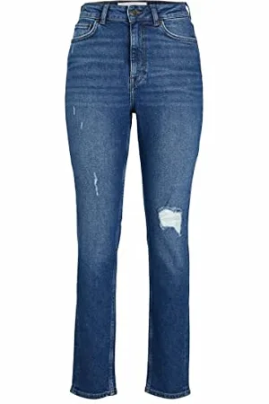 JACK & JONES Jack&JONES JJXBERLIN dżinsy damskie typu slim HW CC2001 NOOS, granatowe, 31/30