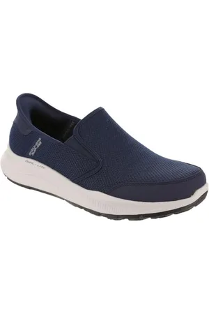 Skechers Męskie trampki wsuwane bez użycia rąk Equalizer 5.0 DRAYZE Sneaker, Navy Mesh/Duraleather, 43 EU, , 44 EU