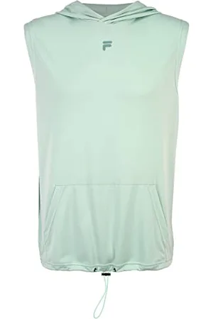 Fila Rapallo Sleeveless Hoody-Brook Green-Xs